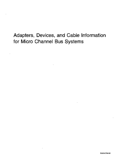 SA23-2764-03_Adapters_Devices_and_Cable_Information_for_Micro_Channel_Bus_Systems_Apr97