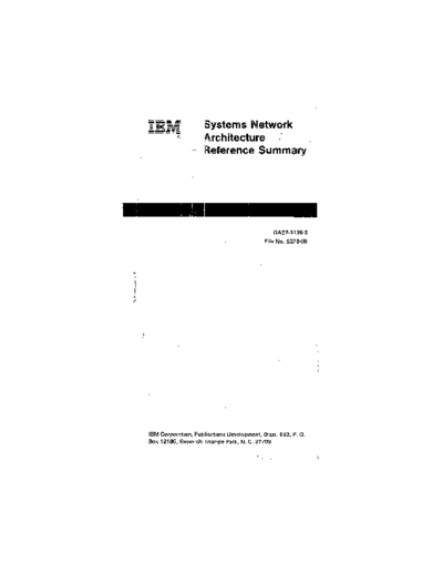 GA27-3136-2_Systems_Network_Architecture_Reference_Summary_Oct78