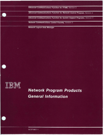GC27-0657-1_Network_Program_Products_General_Information_Feb84