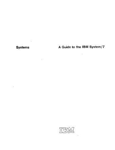 GC20-1736-0_Guide_To_The_System7_Oct70