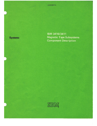 GA32-0022-0_IBM_3410_3411_MagneticTapeSubsystems_ComponentDescription_Dec72