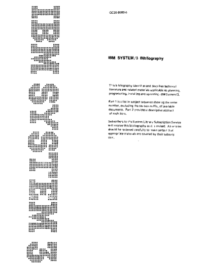 GC20-8080-6_System3_Bibliography_Sep71