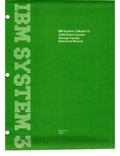 GC21-5111-1_System3_Model15_3340DirectAccessStorageFacilityReferenceManual_Aug77