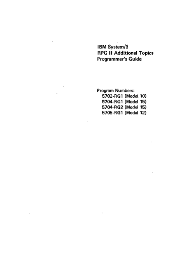 GC21-7567-2_System_3_RPG_II_Additional_Topics_Programmers_Guide_Jul74
