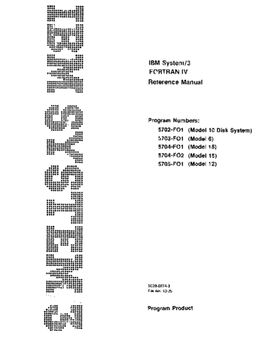 SC28-6874-3_IBM_System3_FortranIV_ReferenceManual_sep76