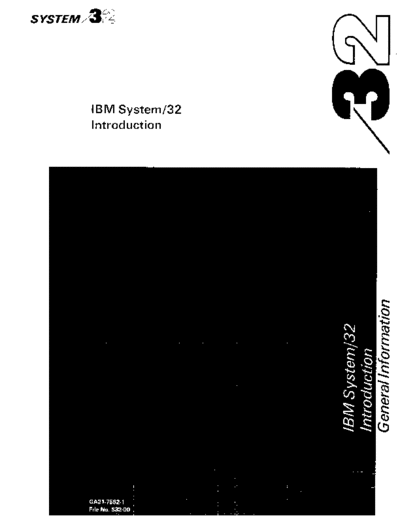GA21-7582-1_System32_Introduction_May75