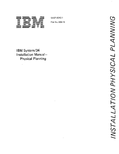 GA21-9242-1_System_34_Installation_Manual-Physical_Planning_Sep77