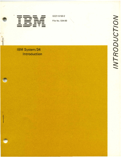 GC21-5153-2_System_34_Introduction_Mar78