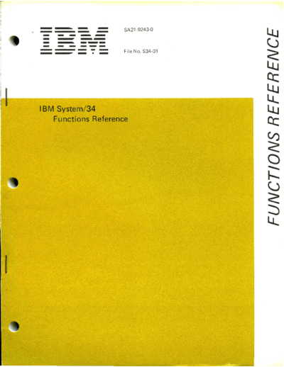 SA21-9243-0_System_34_Functions_Reference_Dec77