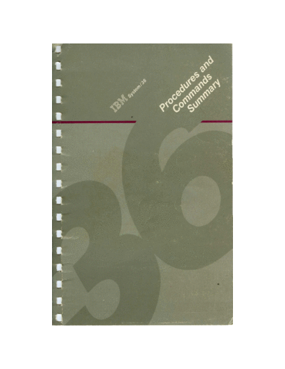 SC21-9024-5_System_36_Procedures_and_Commands_Summary_Jun87
