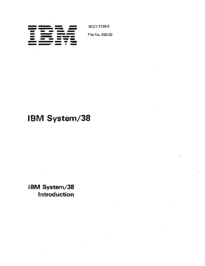 GC21-7728-0_IBM_System_38_Introduction_Oct78