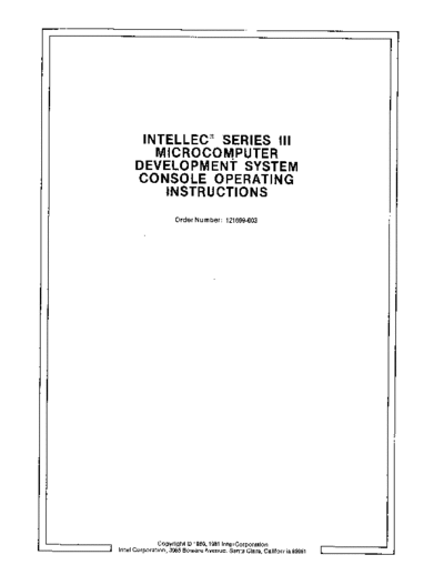 121609-003_Intellec_Series_III_Console_Operating_Instructions_Nov81