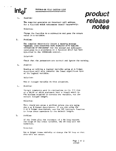 115368_Fortran-86_V3.0_Release_Notes