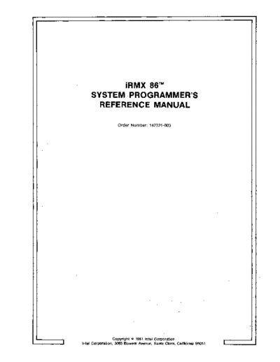 142721-003_iRMX_86_System_Programmers_Reference_Manual_May81