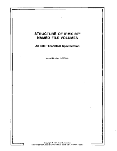143308-001_Structure_of_iRMX_86_Named_File_Volumes_Jan81