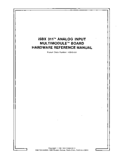 142913-001_iSBX_311_Analog_Input_Feb81