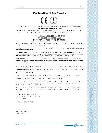 Maxon CM-70 Schema and User Manual