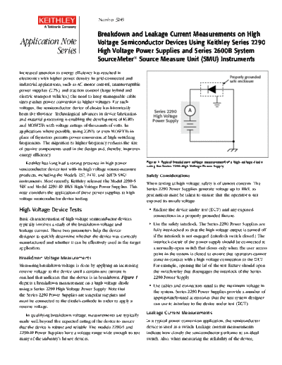 2290BreakdownLeakageAppNote