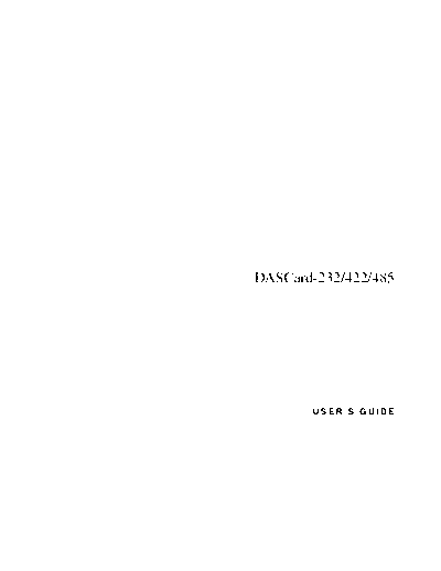 92850A(DASCard-232)