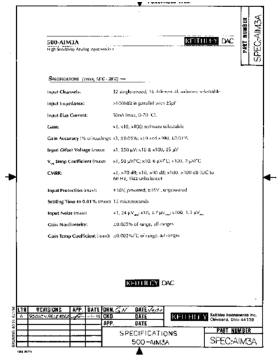 AIM3A_500RevA_DocSpec