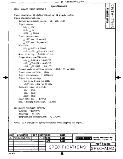 AIM3_500RevA_DocSpec