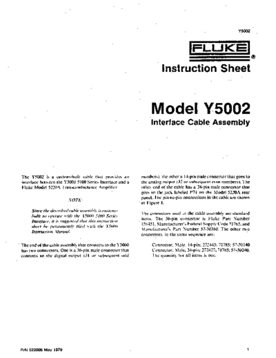 FlukeY5002