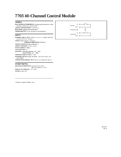 SPEC-7705 (B - Aug 2007)