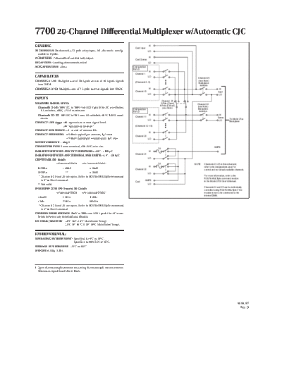 SPEC-7700 (D - Aug 2007)