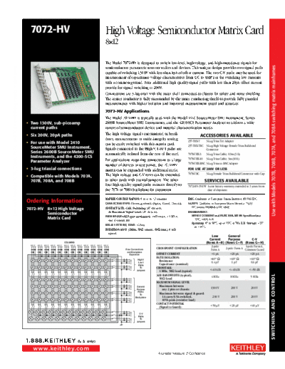7072-HV_HighVoltage_MatrixCard_DS