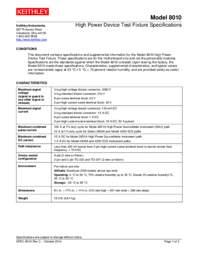 SPEC-8010 (C - Oct 2014)