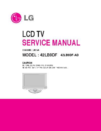 42LB9DF Service Manual