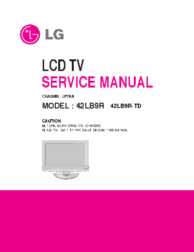 42LB9R Service Manual