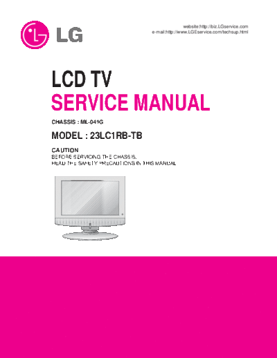 23LC1RB Service Manual
