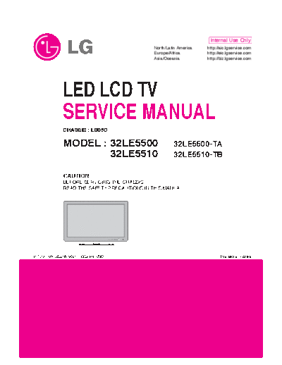 32LE5510 Service Manual