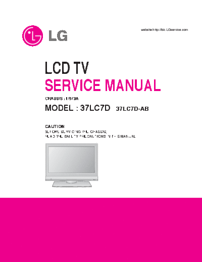 37LC7D Service Manual