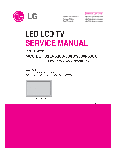 LG 32LV5300-ZA 32LV530N-U-ZA 32LV5380-ZA Ch.LD03D