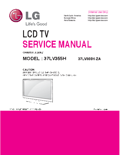 LG 37LV355H-ZA Ch.LD0AZ