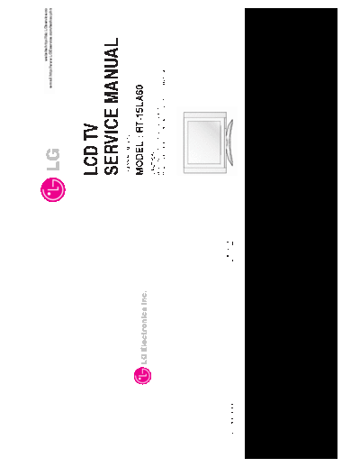 RT-15LA60 Service Manual