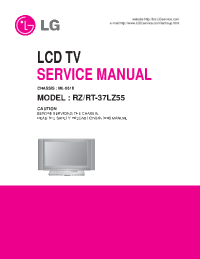 RT-37LZ55 Service Manual