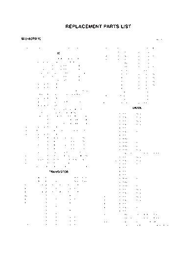 P40V22 Lista de Partes