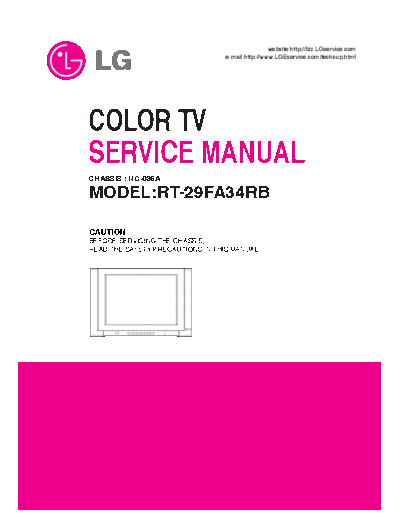 RT-29FA34RB Service Manual Chassi MC-036A