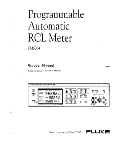 _INCOMPLETE_PM6304_Service_manual