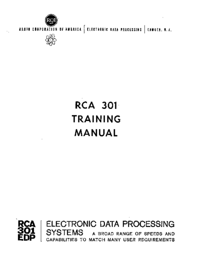 93-06-00_RCA301_Training_Dec63