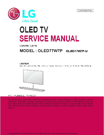 LG+OLED77W7P+Chassis+EA71G