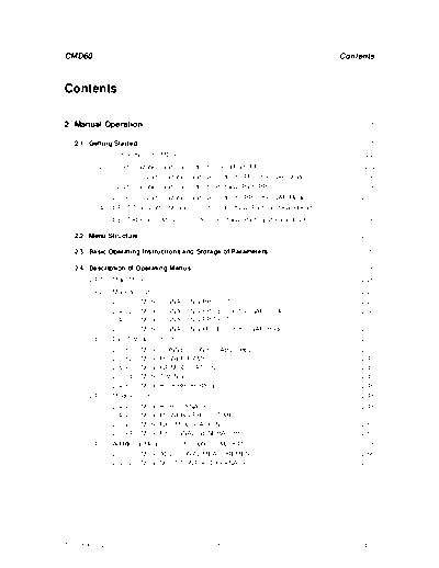 CMD60 1050.9008.60 Chapter 3