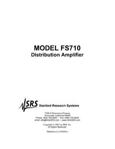 SRS_FS710_distribution_amplifier_manual_2001_with_schematic