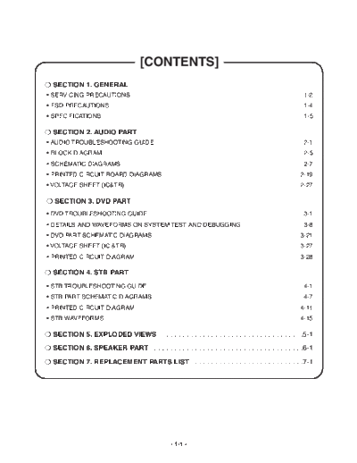 DAT-250 Service Manual