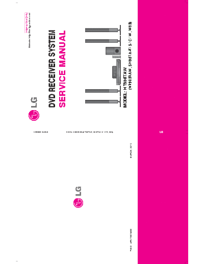 HT905TAW - Service Manual