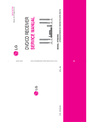 HT903WA Service Manual
