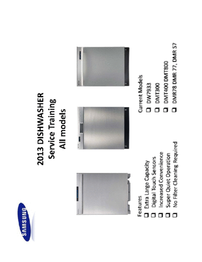 2013 Dishwasher training